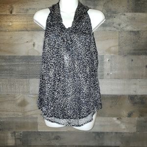 Cynthia Rowley sz S silk sleeveless blouse